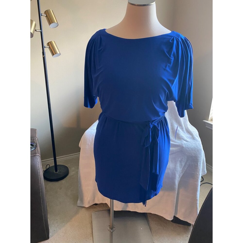 JESSICA SIMPSON Royal Blue Dress - Size 1X (NWT)